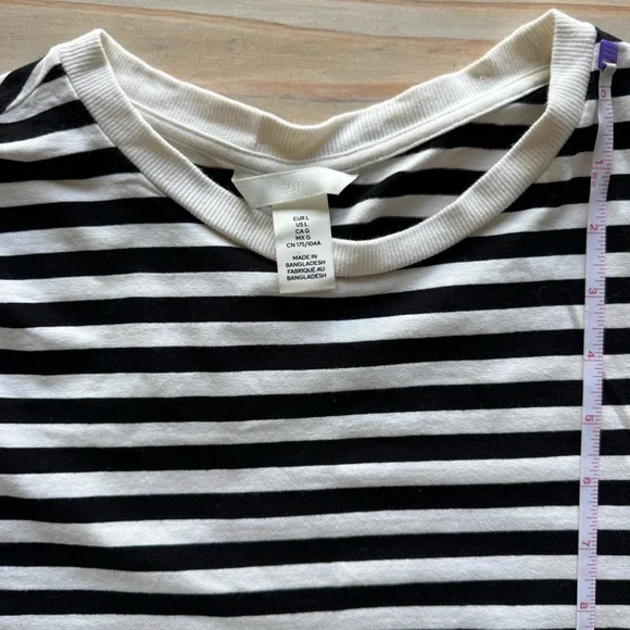 H&M Striped Long Sleeve Top - Picture 2 of 4
